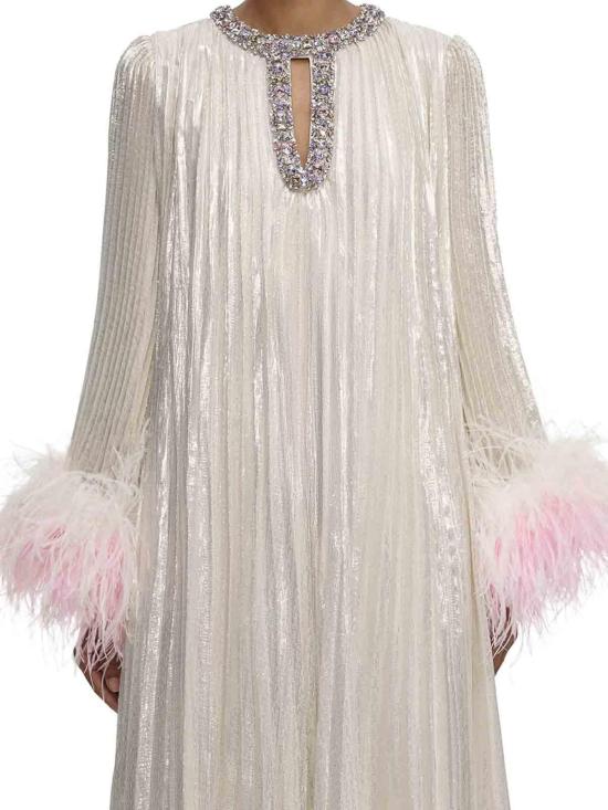 26SS 셀프 포트레이트 롱 원피스 RS26507XCHAMPAGNE Nude Neutrals - SELF PORTRAIT