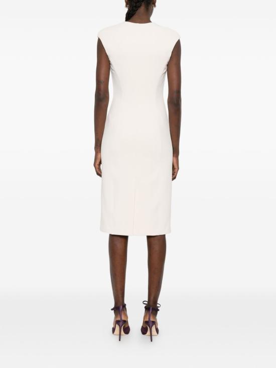 26SS 엘리자베타프랜치 미디 원피스 AB90061E2 193 White - ELISABETTA FRANCHI