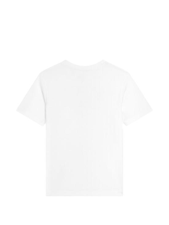 26SS [키즈] 돌체앤가바나 티셔츠 L4JTHU G7P1YW0800 White - DOLCE & GABBANA