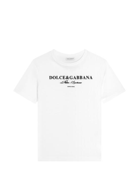 26SS [키즈] 돌체앤가바나 티셔츠 L4JTHU G7P1YW0800 White