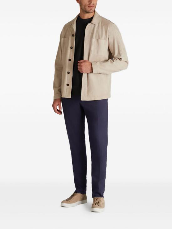 26SS 자노네 반팔 티셔츠 815214 ZG380Z0178 Blue - ZANONE