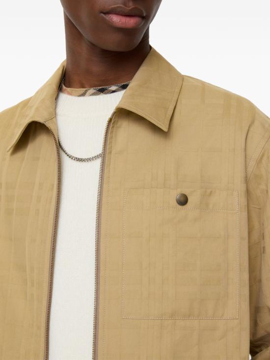 26SS 버버리 셔츠 8121988 C4776 Sandstorm beige chk - BURBERRY