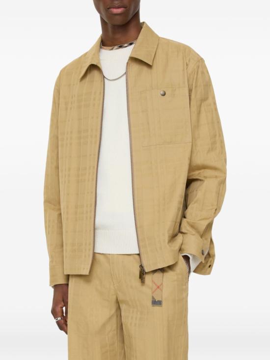 26SS 버버리 셔츠 8121988 C4776 Sandstorm beige chk - BURBERRY