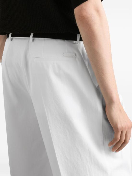 26SS 돌체앤가바나 스트레이트 팬츠 GP1B9TFU60K W0800 White - DOLCE & GABBANA