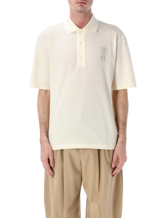 26SS 아미 폴로 티셔츠 UPL428JE0221 136 Beige