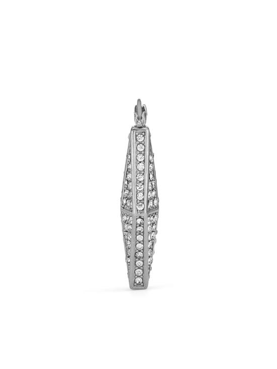 26SS 지미추 이어링 DIAMOND CHN EARRING MHD SILVER CRYSTAL - JIMMY CHOO