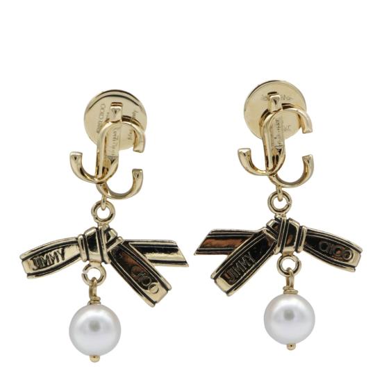 26SS 지미추 주얼리 RBNPEARLEARRINGJKI1C1043