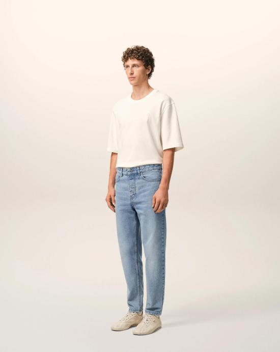 26SS 아미 테이퍼드 핏 진 HTR103DE0046 480 Bleu used - AMI