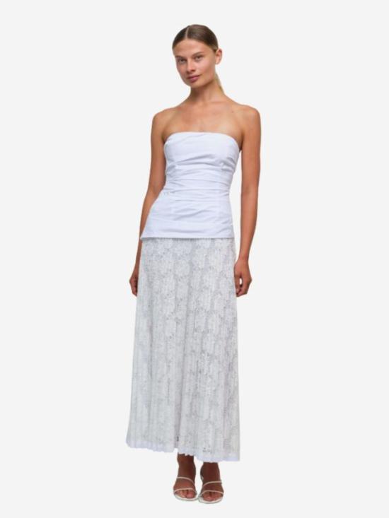  조나단 심카이 원피스 Jonathan Simkhai Annalize 드레스 화이트 - JONATHAN SIMKHAI