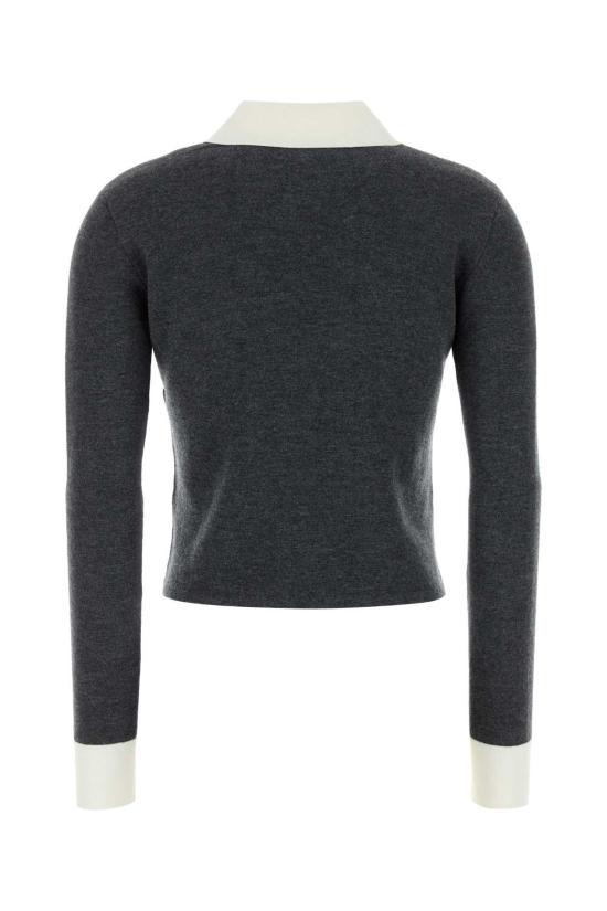 25FW 셀프 포트레이트 스웨터 PF25048CGR GREY Grey - SELF PORTRAIT