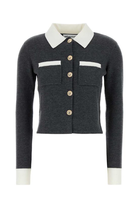 25FW 셀프 포트레이트 스웨터 PF25048CGR GREY Grey