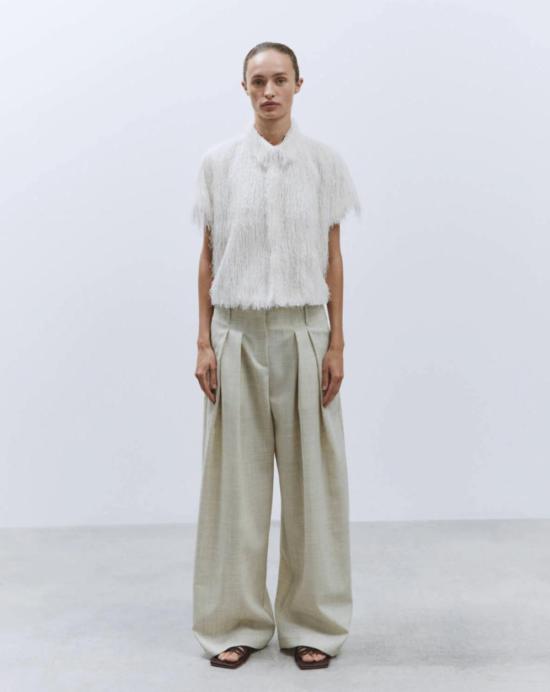  알리지 자켓 알리시 프린지 숏 재킷 - ALYSI