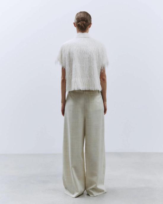  알리지 자켓 알리시 프린지 숏 재킷 - ALYSI