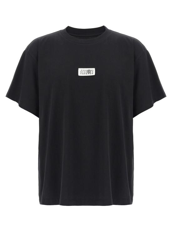 26SS MM6 메종마르지엘라 반팔 티셔츠 SH0GC0032M20170900 BLACK DOM