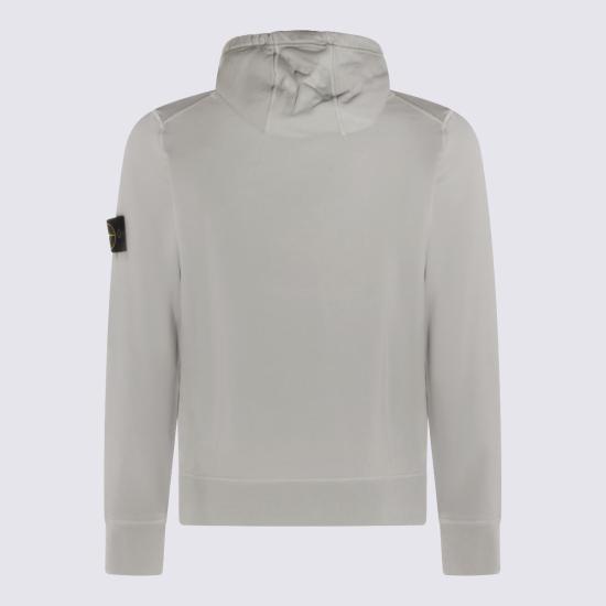 26SS 스톤 아일랜드 후드 티셔츠 L1S156100062S0051V0061 PEARL GRAY DOM - STONE ISLAND