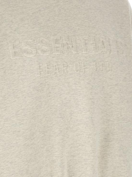 26SS 피어오브갓 후드 티셔츠 192HO256212FOATMEALHEATHER OATMEAL HEATHER DOM - FEAR OF GOD