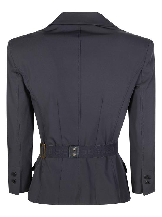 26SS 엘리자베타프랜치 수트 자켓 GI22461E2 110 NERO - ELISABETTA FRANCHI