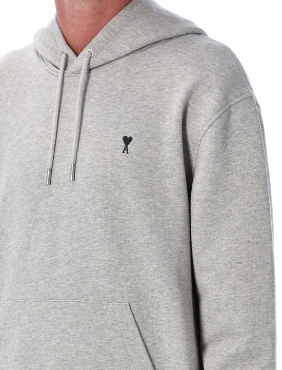 26SS 아미 스몰 하트 로고 후드 티셔츠 HSW764730 0951 GRISCENDRE - AMI