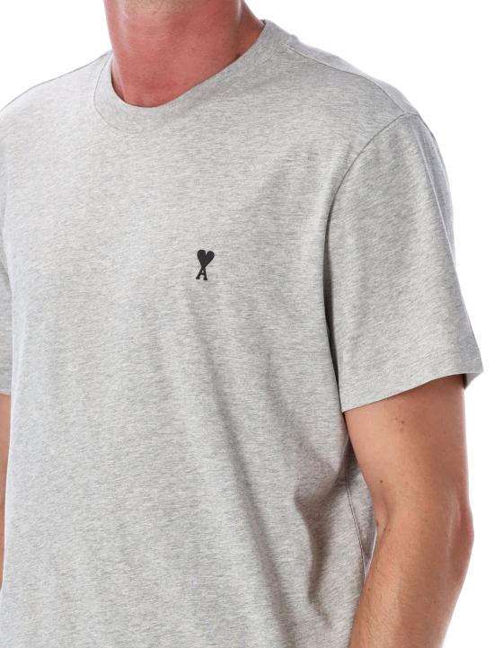 26SS 아미 스몰 하트 로고 라이트 코튼 저지 티셔츠 HTS346724 0951 GRISCENDRE - AMI