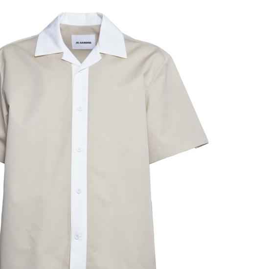26SS 질샌더 반팔 셔츠 J22DL0340J45266 030 Beige panna - JIL SANDER