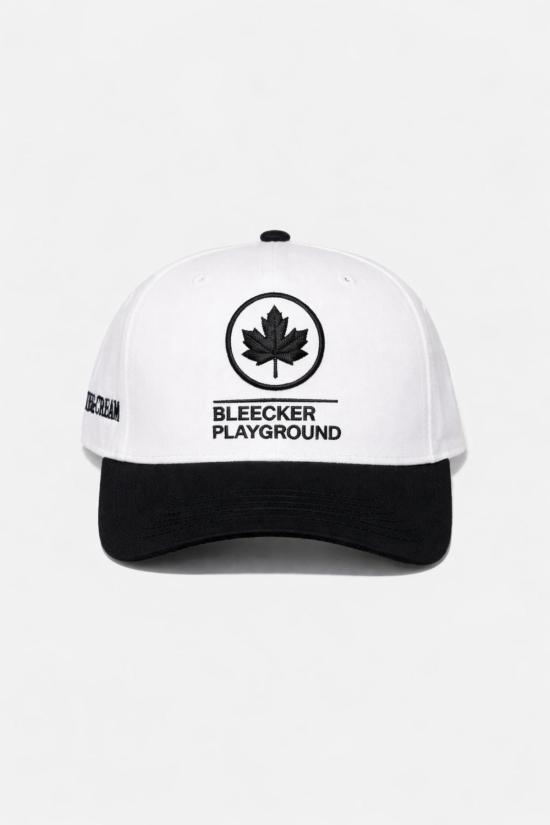  블루&크림 볼캡 블리커 플레이그라운드 스냅백 캡