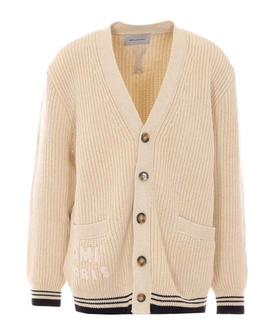 26SS 아미 스웨터 UKC383KN0161 136 BLANC CREME