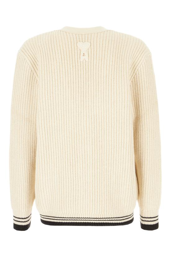 26SS 아미 스웨터 UKC383KN0161 136 BLANC CREME - AMI