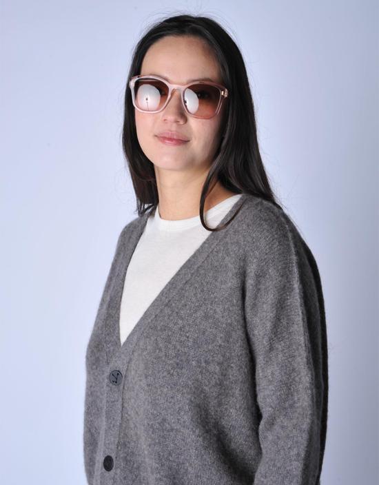  Eva Masaki 안경 에바 마사키 Bqe 하트 선글라스 핑크 - OTHER BRANDS