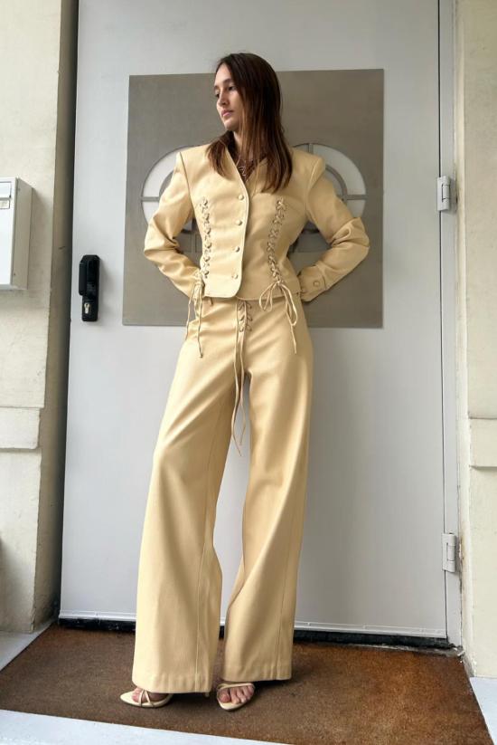  SAEMDI 스트레이트 팬츠 사엠디 지아 푸 트라우저스 - OTHER BRANDS