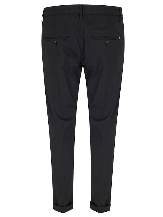 26SS 돈답 스트레이트 팬츠 UP235 WS0114U2 999 NERO BLACK - DONDUP