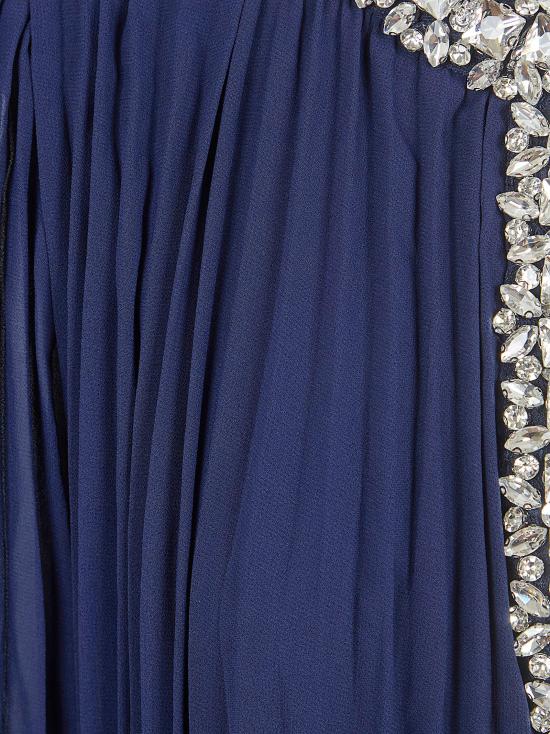 26SS 셀프 포트레이트 롱 원피스 RS26 510M NAVY BLUE - SELF PORTRAIT