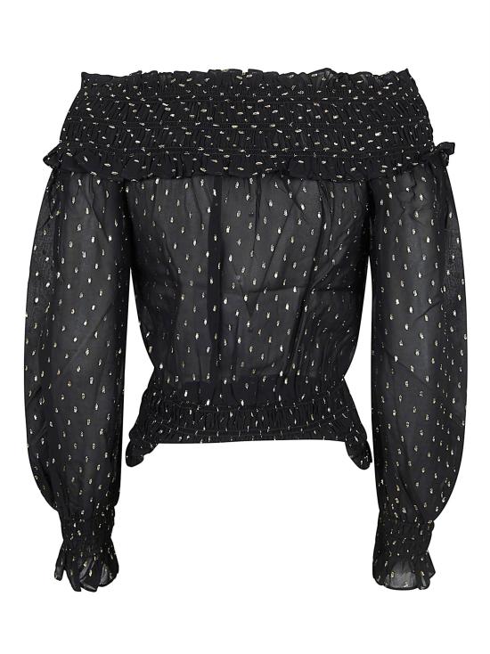 26SS 셀프 포트레이트 블라우스 RS26 156T BLACK - SELF PORTRAIT