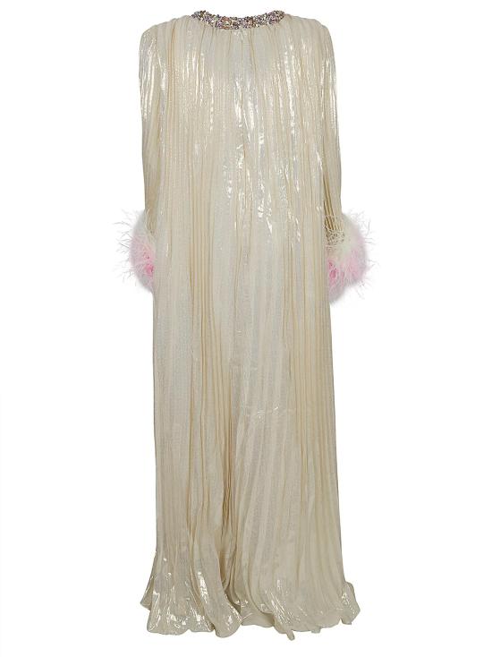 26SS 셀프 포트레이트 롱 원피스 RS26 507X CHAMPAGNE NUDE NEUTRALS - SELF PORTRAIT