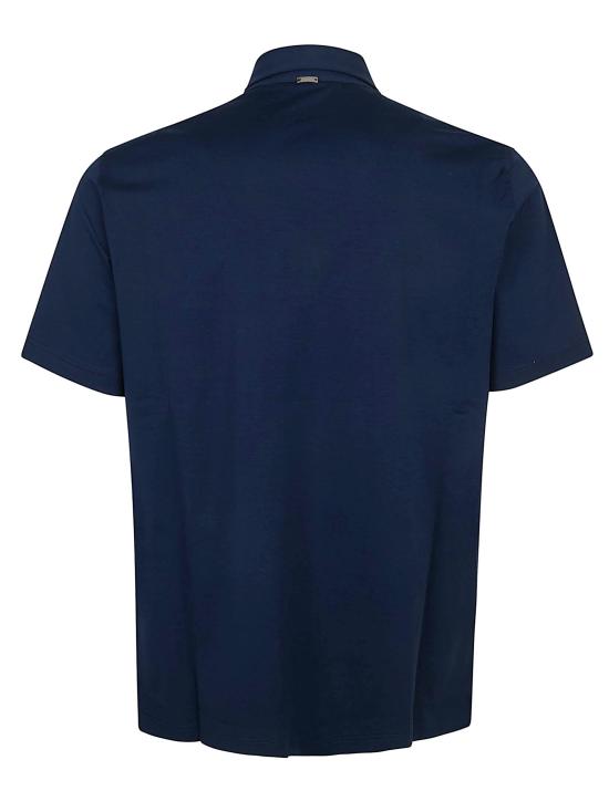 26SS 에르노 폴로 티셔츠 JPL00142U 52003 9200 BLU BLUE - HERNO