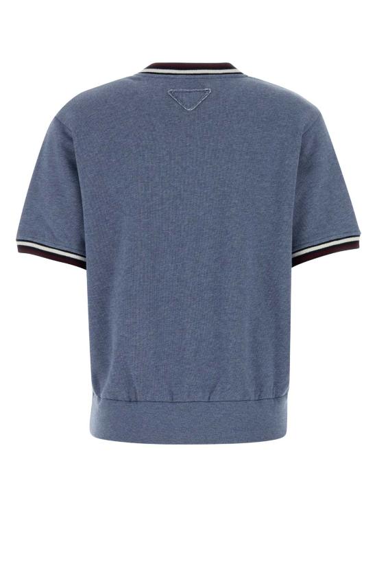 26SS 프라다 반팔 티셔츠 135737SOOO19IC F0D33 Light Blue - PRADA