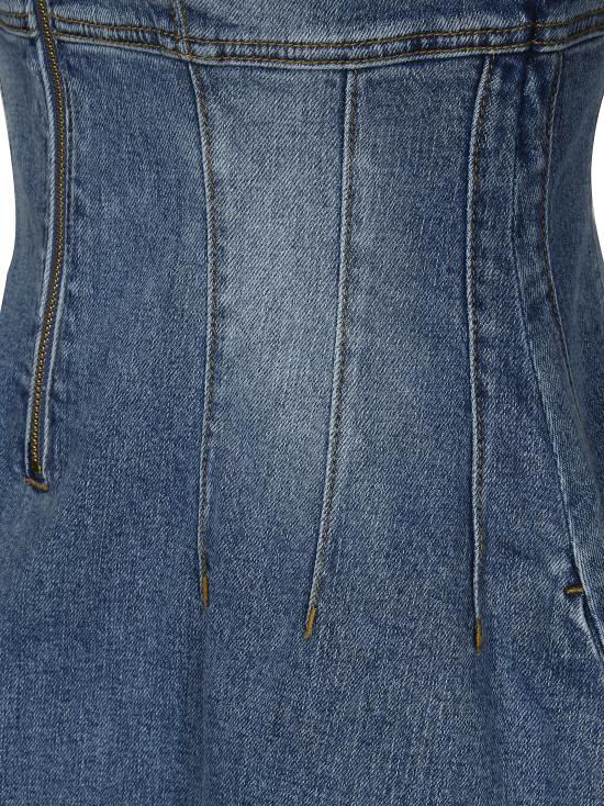26SS 셀프 포트레이트 데님 원피스 RS26812S BLUE - SELF PORTRAIT