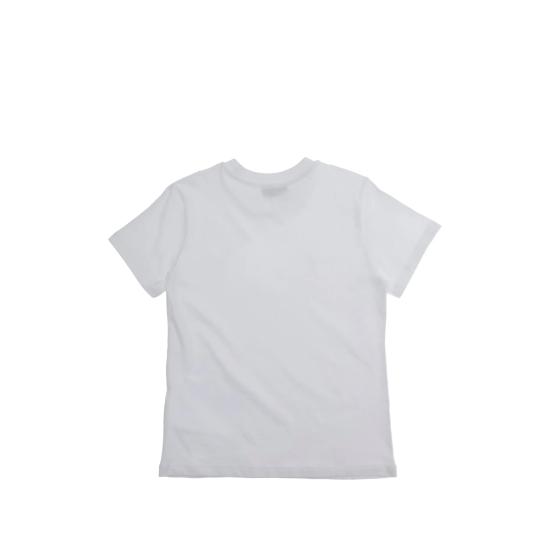 26SS [키즈] 모스키노 티셔츠 HZM058 LAA03 10101 WHITE - MOSCHINO