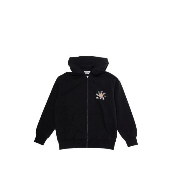 26SS [키즈] 모스키노 트레이닝 상의 HUF09T LCA19 60100 BLACK