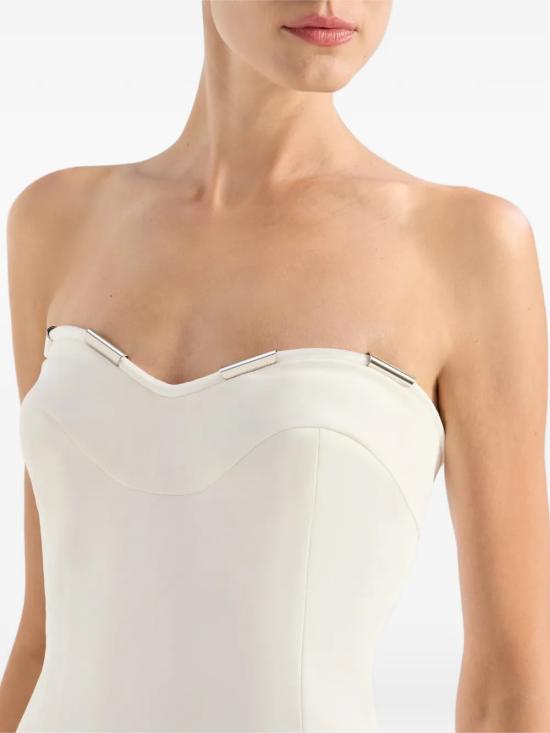 26SS 제니 미디 원피스 80AAO402N0714003 White - GENNY