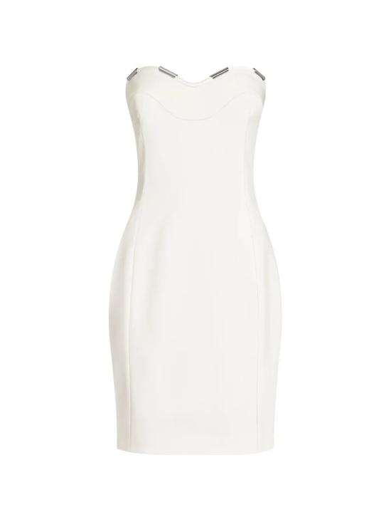 26SS 제니 미디 원피스 80AAO402N0714003 White