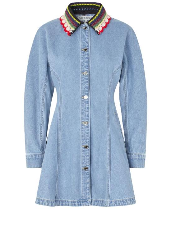 26SS 스티네 고야 미디 원피스 SGSS26D2232453BLUE Denim