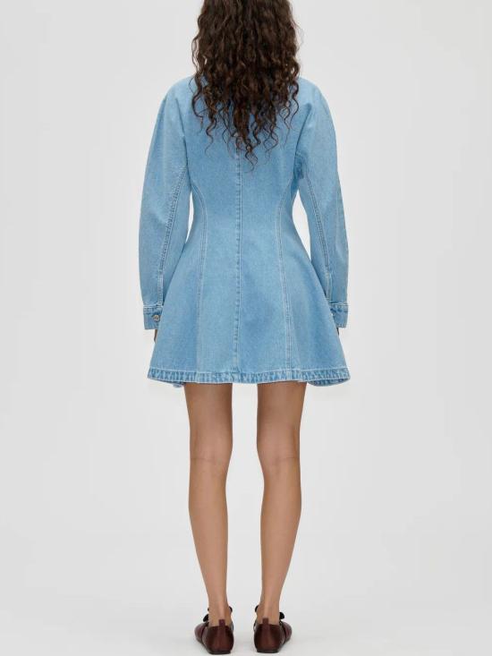 26SS 스티네 고야 미디 원피스 SGSS26D2232453BLUE Denim - STINE GOYA