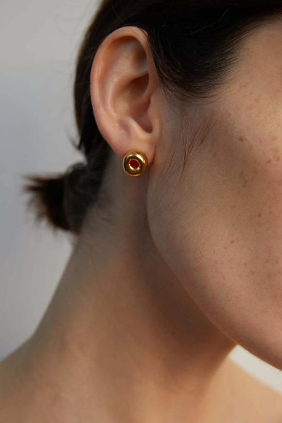  에이비오에이비 이어링 아보압 베이글 스터드 귀걸이 - ABOAB