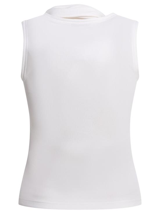 26SS 아미 저지 슬리브리스 라발리에르 탑 FTP827JE0223136 - AMI