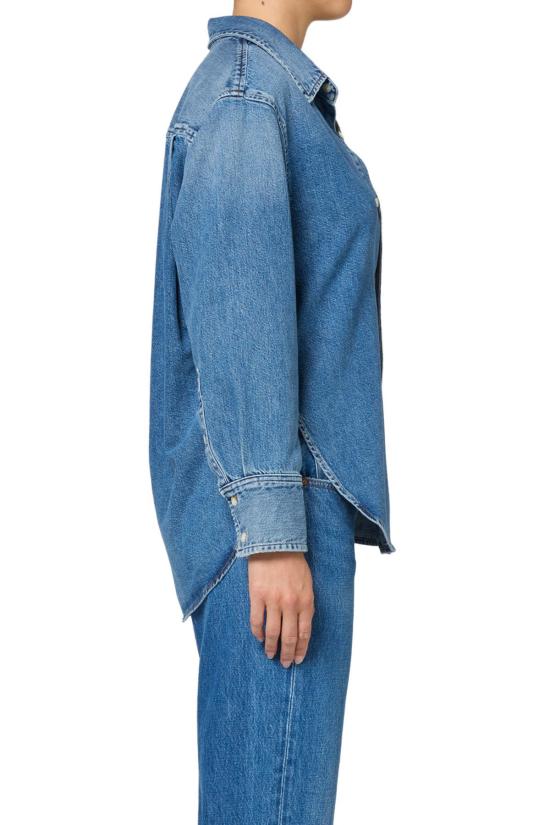  시티즌 오브 휴머니티 데님 셔츠 인류 시민 카터 셔츠 상의 - CITIZEN OF HUMANITY