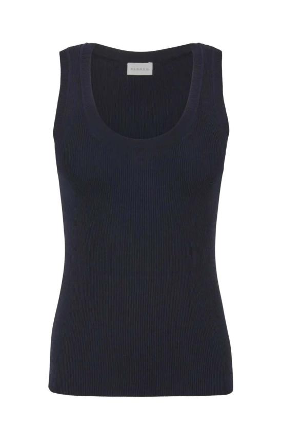  파로쉬 민소매 티셔츠 P.A.R.O.S.H. 니트 탱크탑 블루