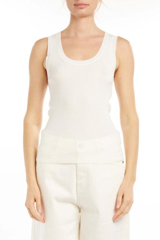  파로쉬 민소매 티셔츠 P.A.R.O.S.H. 니트 탱크 파나 - PAROSH