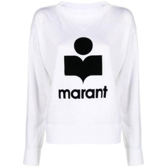 26SS 이자벨마랑 긴팔 티셔츠 TS0005FA A1N09E 20WH WHITE DOM