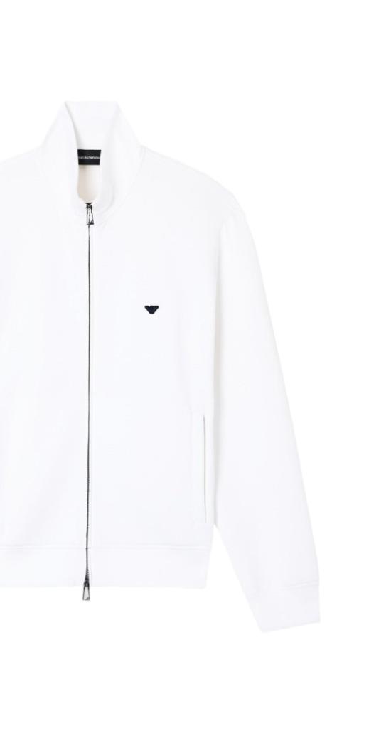 26SS 엠포리오 아르마니 봄버 자켓 EM004536 AF10013 003 White - EMPORIO ARMANI