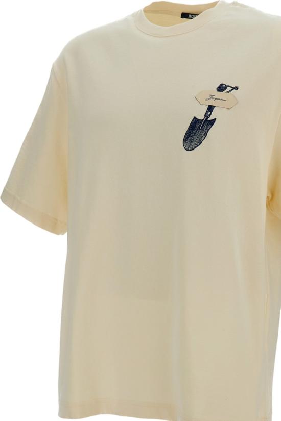 26SS 자크뮈스 반팔 티셔츠 TSM00623AJ002261NZ Yellow - JACQUEMUS